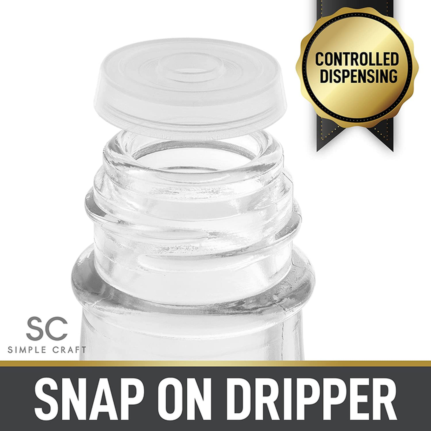 Simple Craft Hot Sauce Glass Bottles