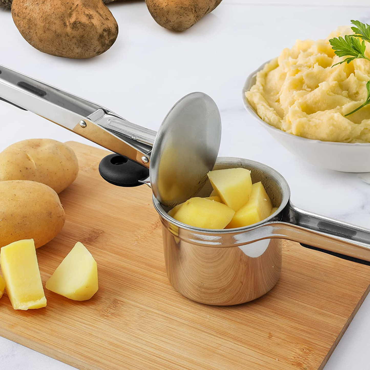Stainless Steel Potato Ricer