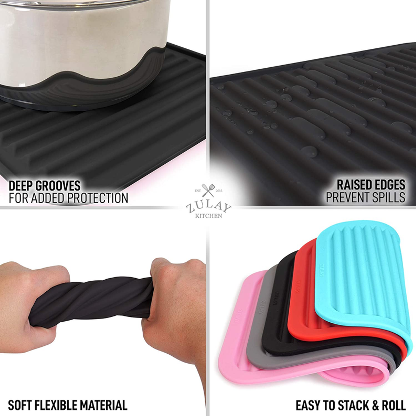 Silicone Trivets For Hot Pots and Pans