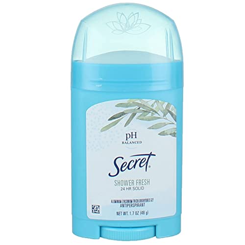 Secret Anti-Perspirant Deodorant Wide Solid Powder Fresh, 1.7 Ounce (Pack of 3)