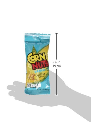 Corn Nuts Ranch Crunchy Corn Kernels (1.7 oz Bags, Pack of 18)