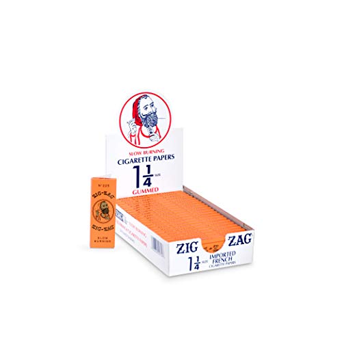 ZIG-ZAG Rolling Papers French Orange 1 1/4 (6 Booklets)