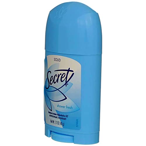 Secret Anti-Perspirant Deodorant Wide Solid Powder Fresh, 1.7 Ounce (Pack of 3)