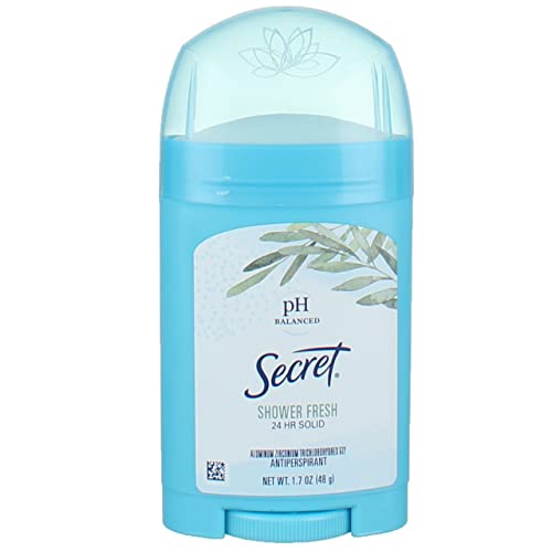 Secret Anti-Perspirant Deodorant Wide Solid Powder Fresh, 1.7 Ounce (Pack of 3)
