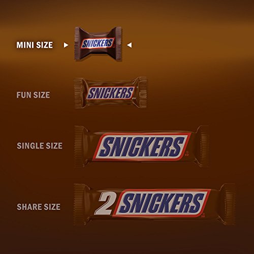 SNICKERS Full Size Bulk Milk Chocolate Candy Bars, 1.86 oz Bar, 48 ct Box