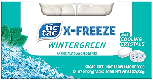 Tic Tac Orange Flavored Mints, Bulk 12 Pack, On-The-Go Refreshment, 1 Oz Each