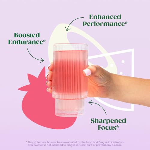 Bloom Nutrition High Energy Pre Workout with Beta Alanine, Ginseng and L Tyrosine for Amino Energy, Natural Caffeine Powder from Green Tea Extract, Keto, Sugar Free Drink Mix, Raspberry Lemonade