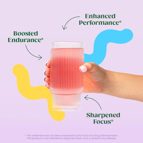 Bloom Nutrition High Energy Pre Workout with Beta Alanine, Ginseng and L Tyrosine for Amino Energy, Natural Caffeine Powder from Green Tea Extract, Keto, Sugar Free Drink Mix, Raspberry Lemonade