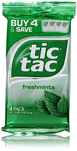 Tic Tac Orange Flavored Mints, Bulk 12 Pack, On-The-Go Refreshment, 1 Oz Each
