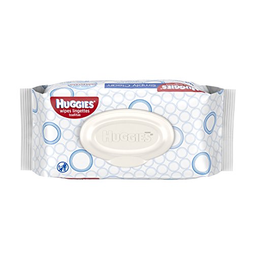 Huggies Baby Wipes Natural Care with Aloe Vera, 56 Count, Pack of 12, Total 672 Wipes