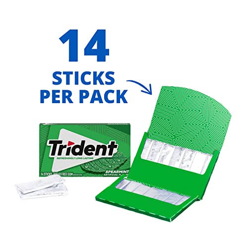 Trident Original Flavor Sugar Free Gum, 14 Pieces (Pack of 24) (336 Total Pieces)