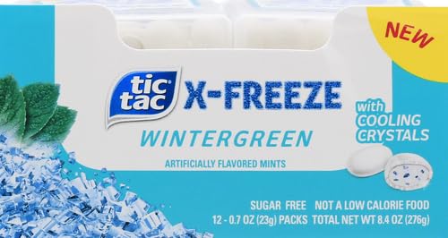 Tic Tac Orange Flavored Mints, Bulk 12 Pack, On-The-Go Refreshment, 1 Oz Each