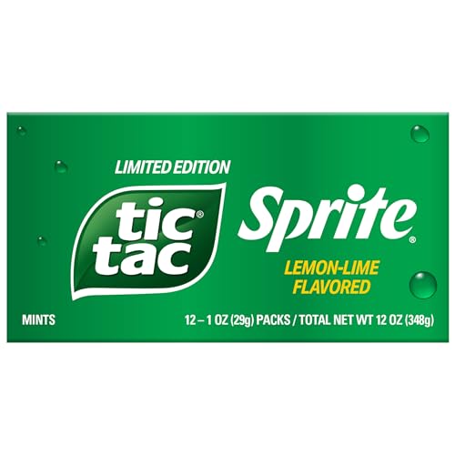 Tic Tac Orange Flavored Mints, Bulk 12 Pack, On-The-Go Refreshment, 1 Oz Each