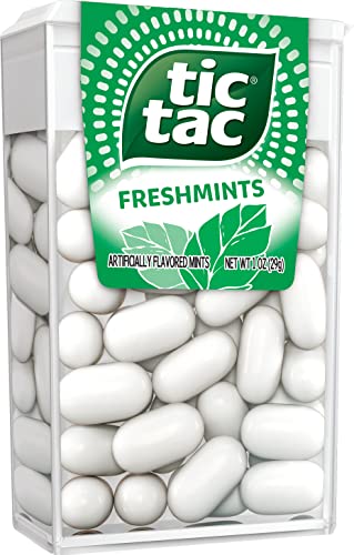 Tic Tac Orange Flavored Mints, Bulk 12 Pack, On-The-Go Refreshment, 1 Oz Each
