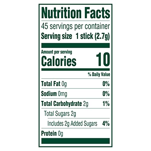 WRIGLEY'S SPEARMINT Chewing Gum Bulk Pack, 15 Stick (Pack of 10)