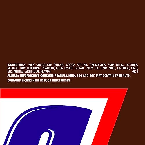 SNICKERS Full Size Bulk Milk Chocolate Candy Bars, 1.86 oz Bar, 48 ct Box
