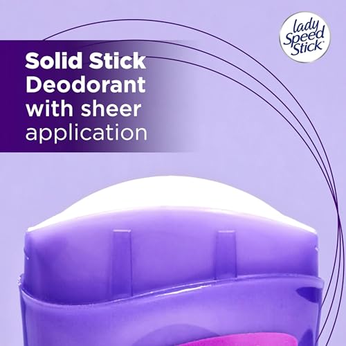 Lady Speed Stick Invisible Dry Power Antiperspirant/Deodorant, Wild Freesia, 2.3 Ounce (Pack of 6)