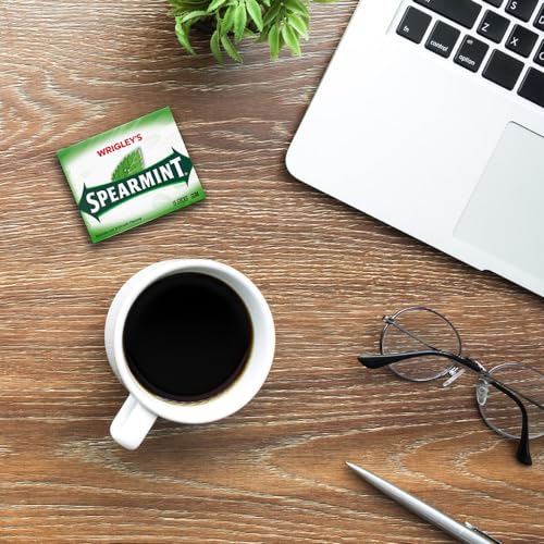 WRIGLEY'S SPEARMINT Chewing Gum Bulk Pack, 15 Stick (Pack of 10)