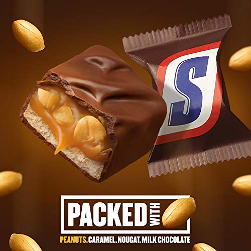 SNICKERS Full Size Bulk Milk Chocolate Candy Bars, 1.86 oz Bar, 48 ct Box