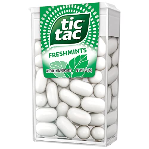 Tic Tac Orange Flavored Mints, Bulk 12 Pack, On-The-Go Refreshment, 1 Oz Each