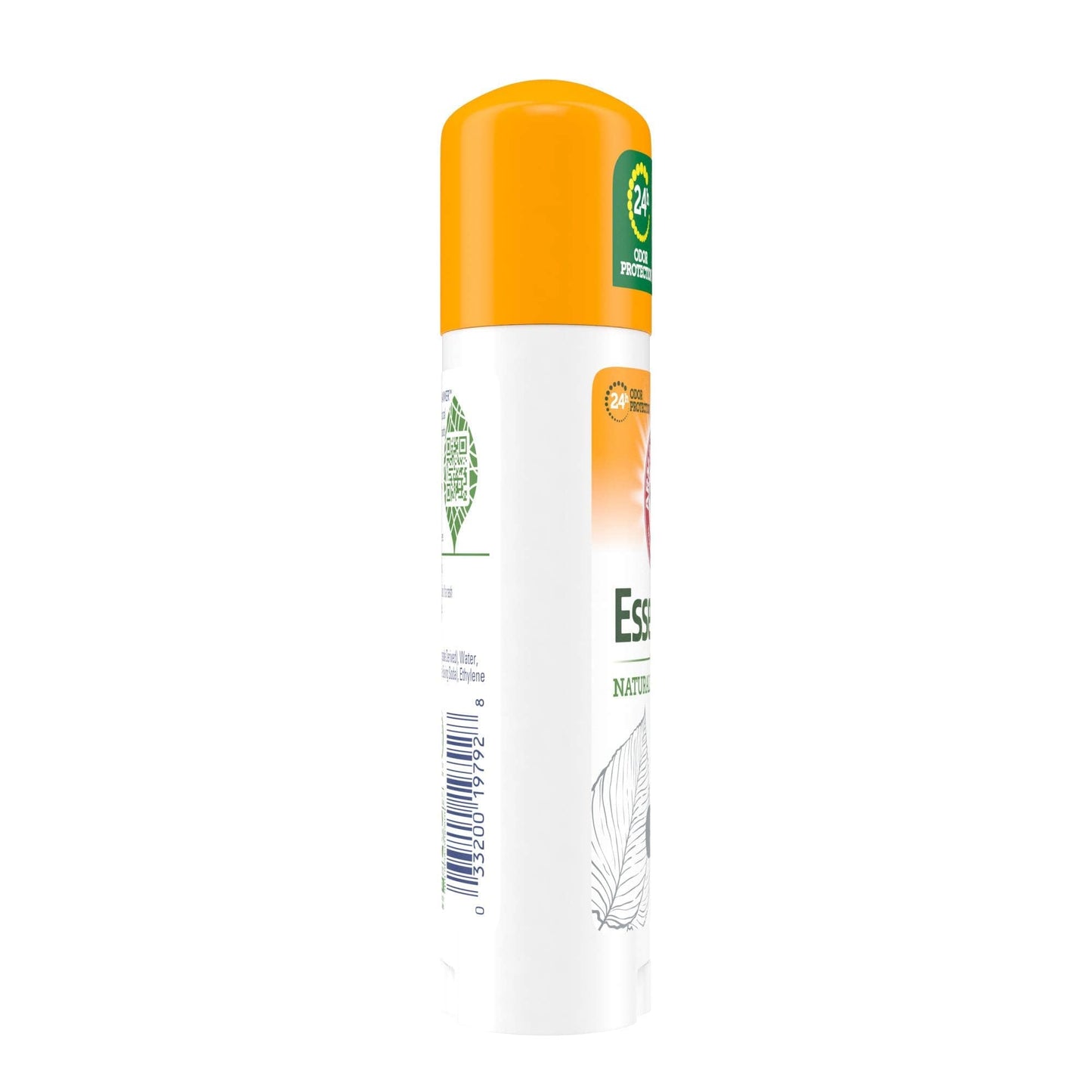 ARM & HAMMER Essentials Deodorant- Unscented- Solid Oval- Made with Natural Deodorizers- Free From Aluminum, Parabens & Phthalates, 2.5 Oz