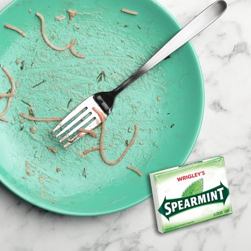 WRIGLEY'S SPEARMINT Chewing Gum Bulk Pack, 15 Stick (Pack of 10)