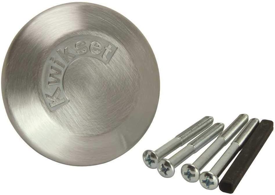KWIKSET 664 26D 664 Conversion Kit For Single Sided-Deadbolts, Satin Chrome - 2478573