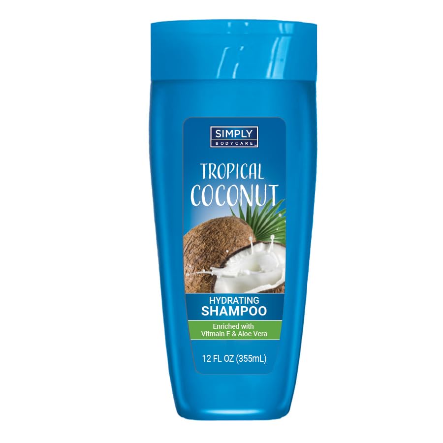 Shampoo and Conditioner (12 Fl Oz (Tropical Coconut), Shampoo)