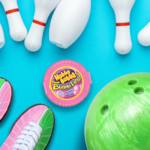 HUBBA BUBBA Original Bubble Gum Bulk Pack, 2 oz Tape (Pack of 6)