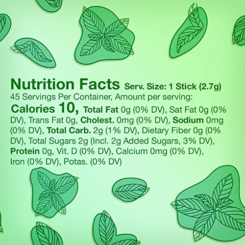 WRIGLEY'S SPEARMINT Chewing Gum Bulk Pack, 15 Stick (Pack of 10)