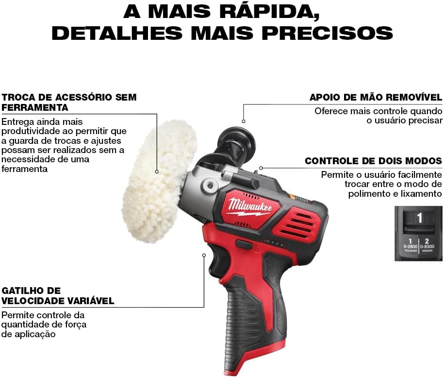 Cordless Polisher, No Battery Included