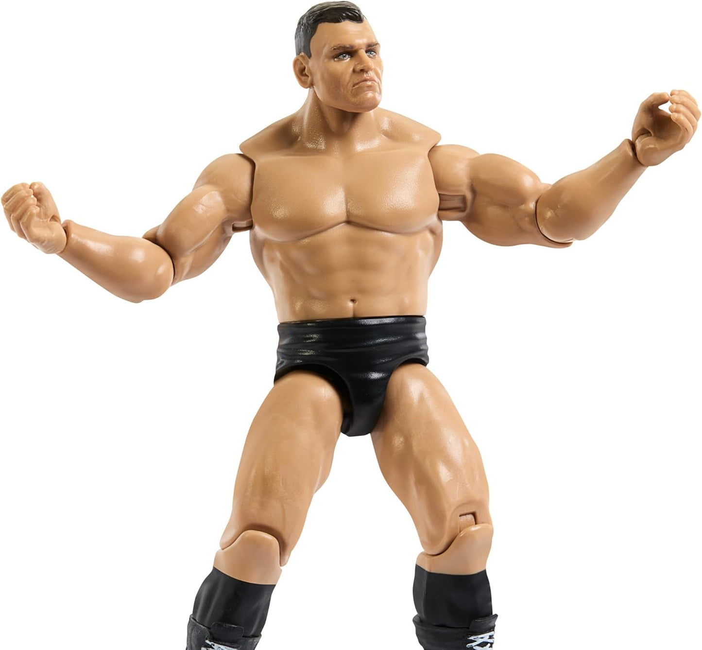 Mattel WWE Action Figure, 6-inch Collectible Gunther with 10 Articulation Points & Life-Like Look