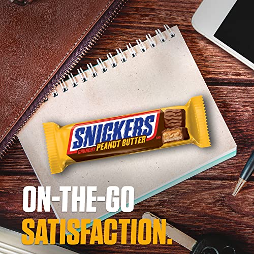 SNICKERS Full Size Bulk Milk Chocolate Candy Bars, 1.86 oz Bar, 48 ct Box
