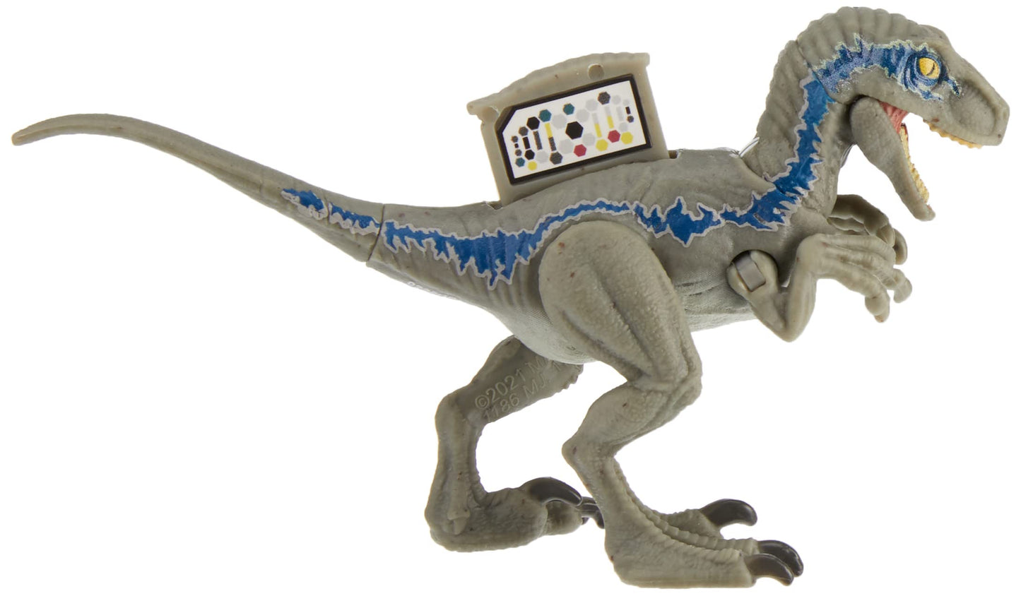 Mattel Jurassic World Dominion Human and Dino Pack, Owen & Velociraptor Beta Action Figure Toys and Accessories
