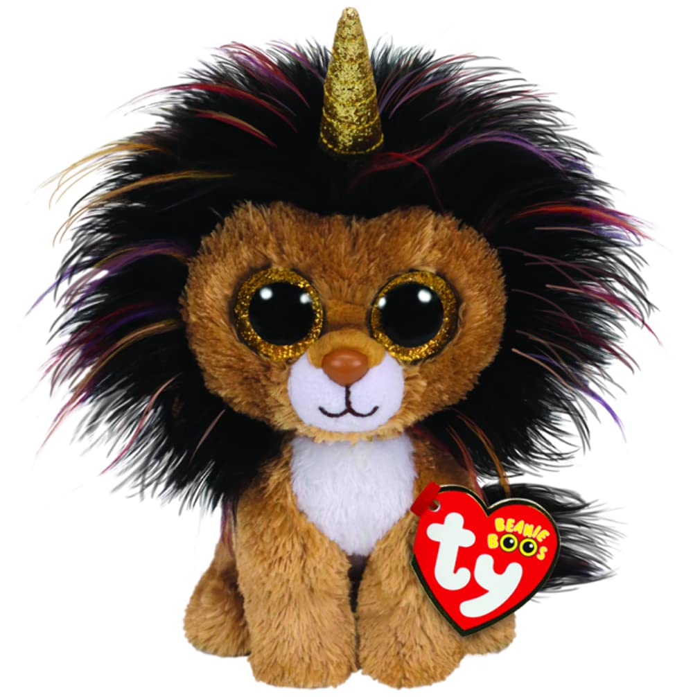 TY 2007516 Fiona Cat Beanie Boo Pink Stuffed Animal, Multicoloured, 3.1 x 2.75 x 5.51 Centimeters