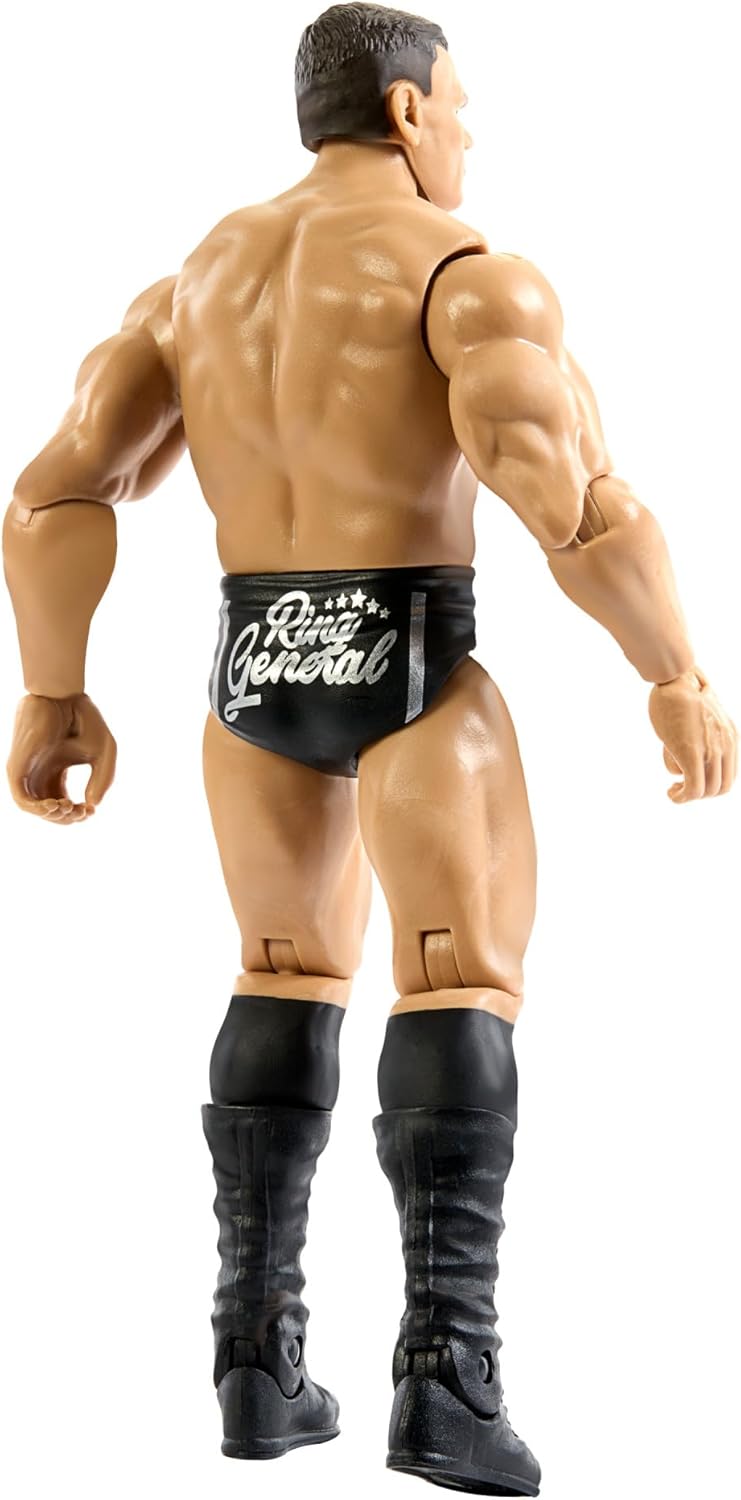 Mattel WWE Action Figure, 6-inch Collectible Gunther with 10 Articulation Points & Life-Like Look
