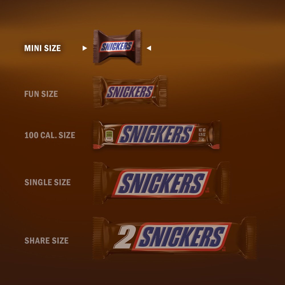 SNICKERS Full Size Bulk Milk Chocolate Candy Bars, 1.86 oz Bar, 48 ct Box