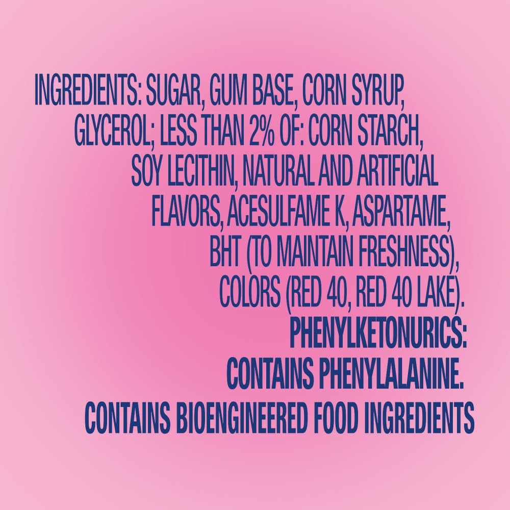 HUBBA BUBBA Original Bubble Gum Bulk Pack, 2 oz Tape (Pack of 6)