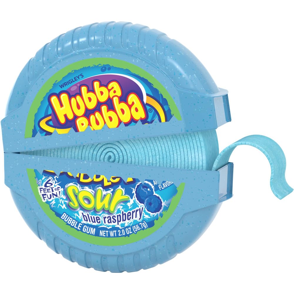 HUBBA BUBBA Original Bubble Gum Bulk Pack, 2 oz Tape (Pack of 6)