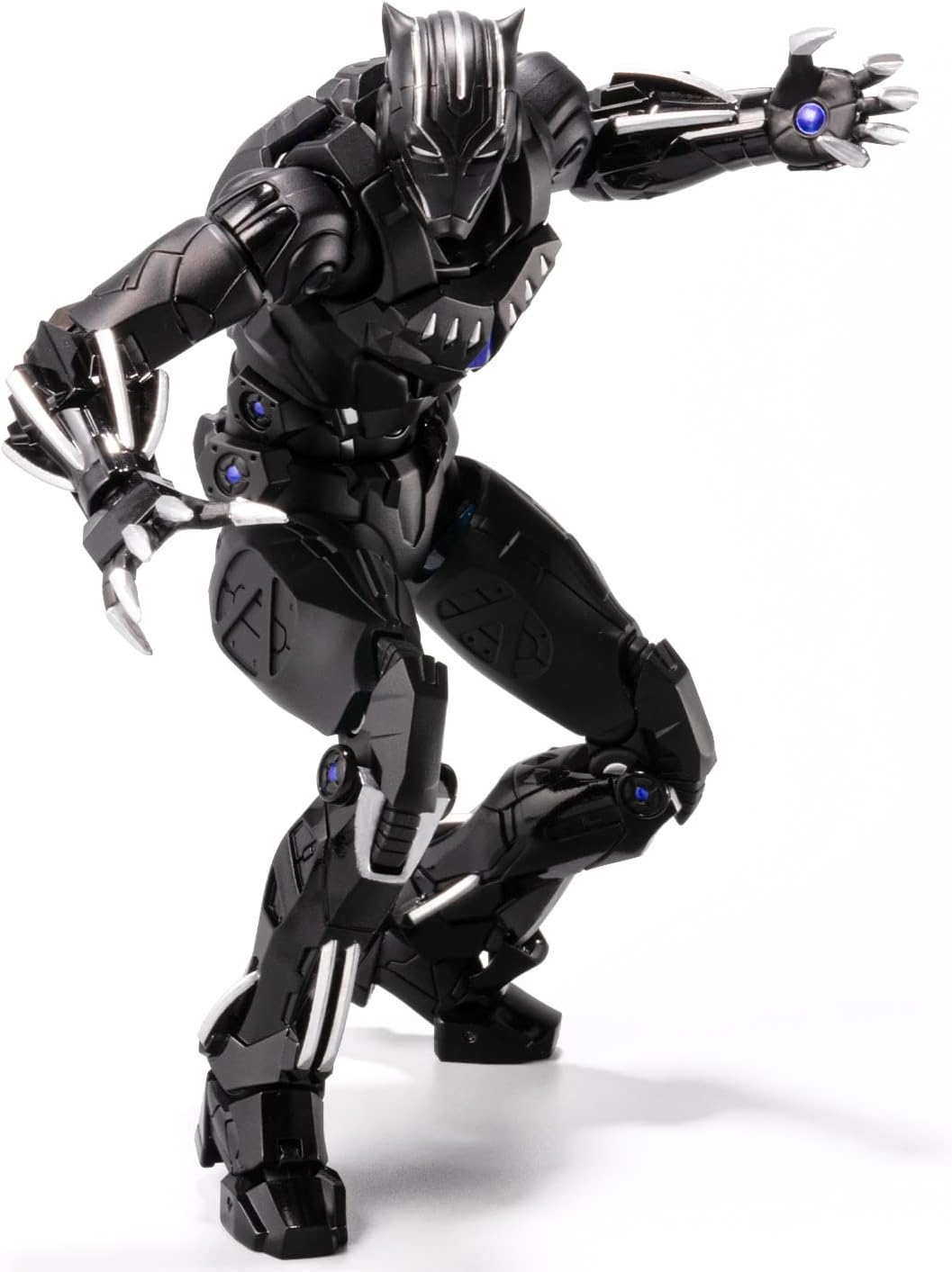 千値練(Sentinel) Fighting Armor Black Panther Non-Scale ABS & Diecast Painted Complete Action Figure