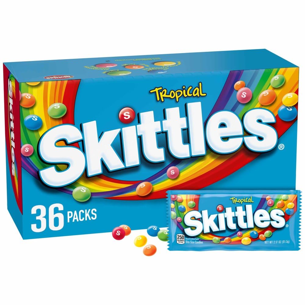 SKITTLES Original Candy 2.17-Ounce 36 Individual Packs