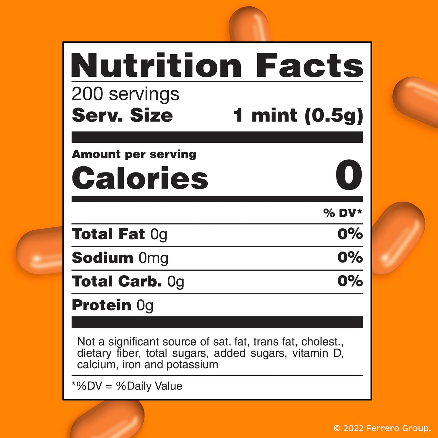 Tic Tac Orange Flavored Mints, Bulk 12 Pack, On-The-Go Refreshment, 1 Oz Each