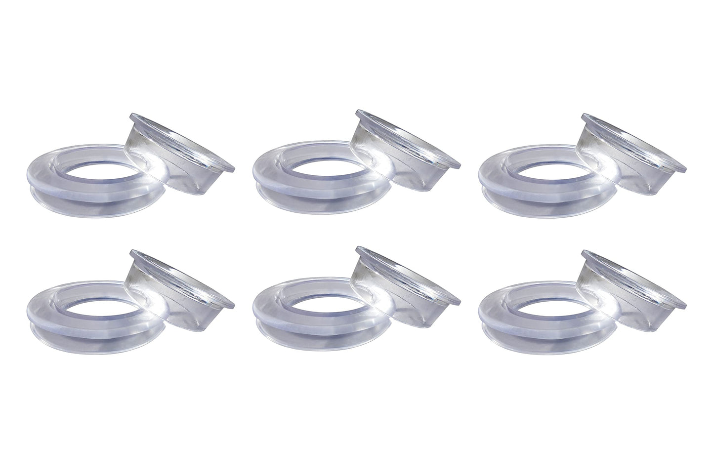 Shepherd Hardware 8530E Umbrella Ring, Transparent