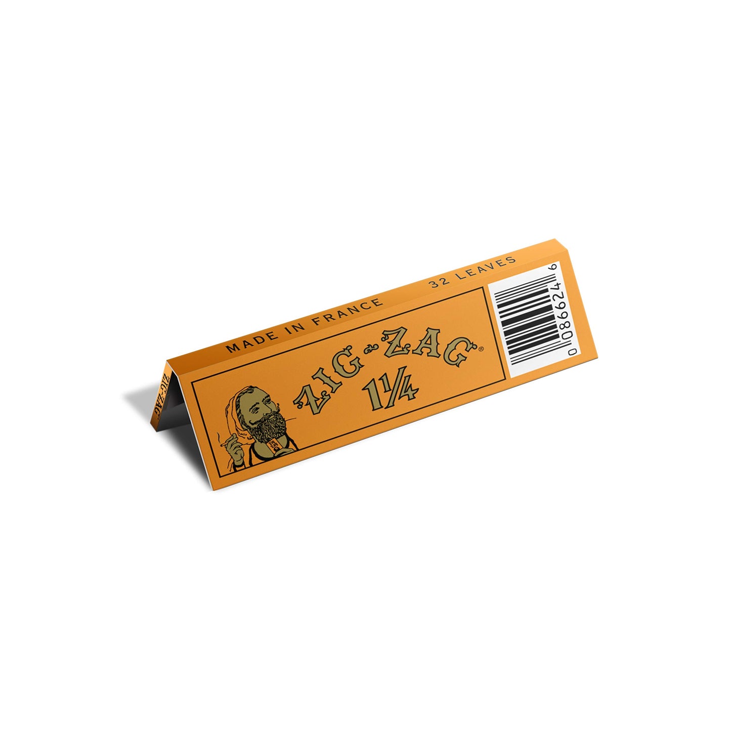 ZIG-ZAG Rolling Papers French Orange 1 1/4 (6 Booklets)
