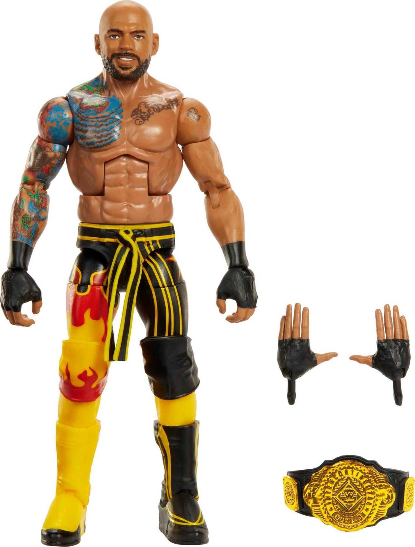 Mattel WWE Cody Rhodes Elite Collection Action Figure, Deluxe Articulation & Life-like Detail with Iconic Accessories, 6-inch