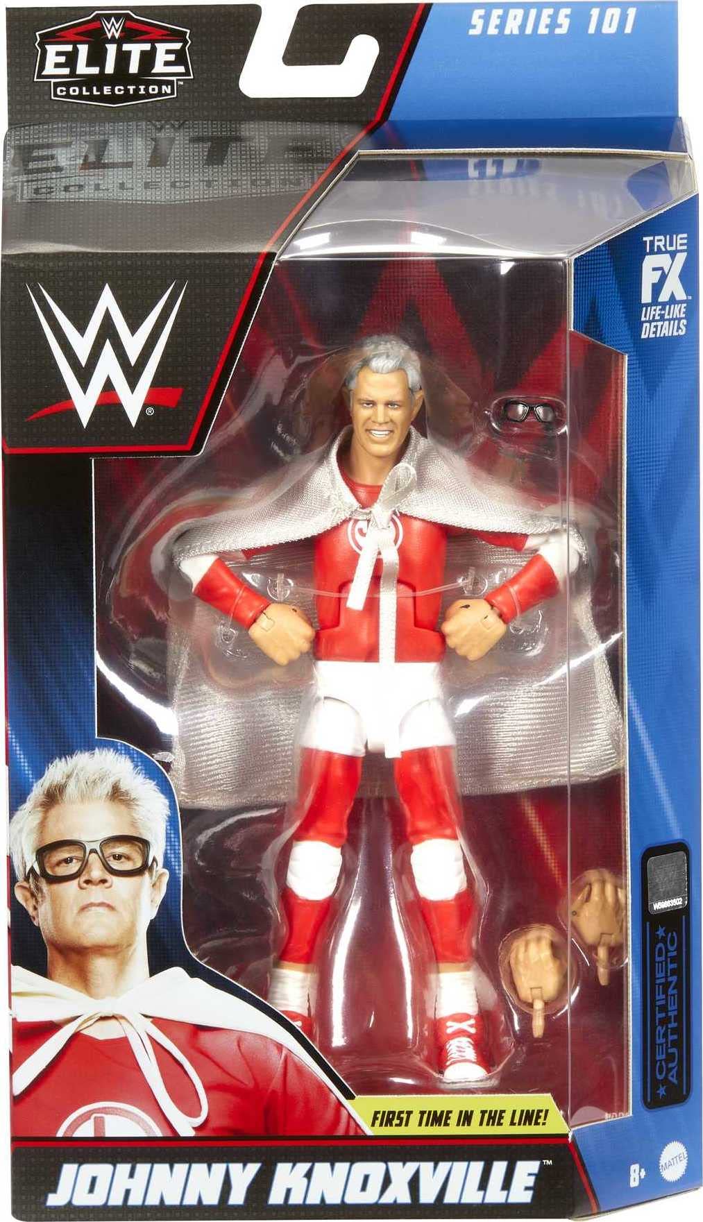 Mattel WWE Cody Rhodes Elite Collection Action Figure, Deluxe Articulation & Life-like Detail with Iconic Accessories, 6-inch