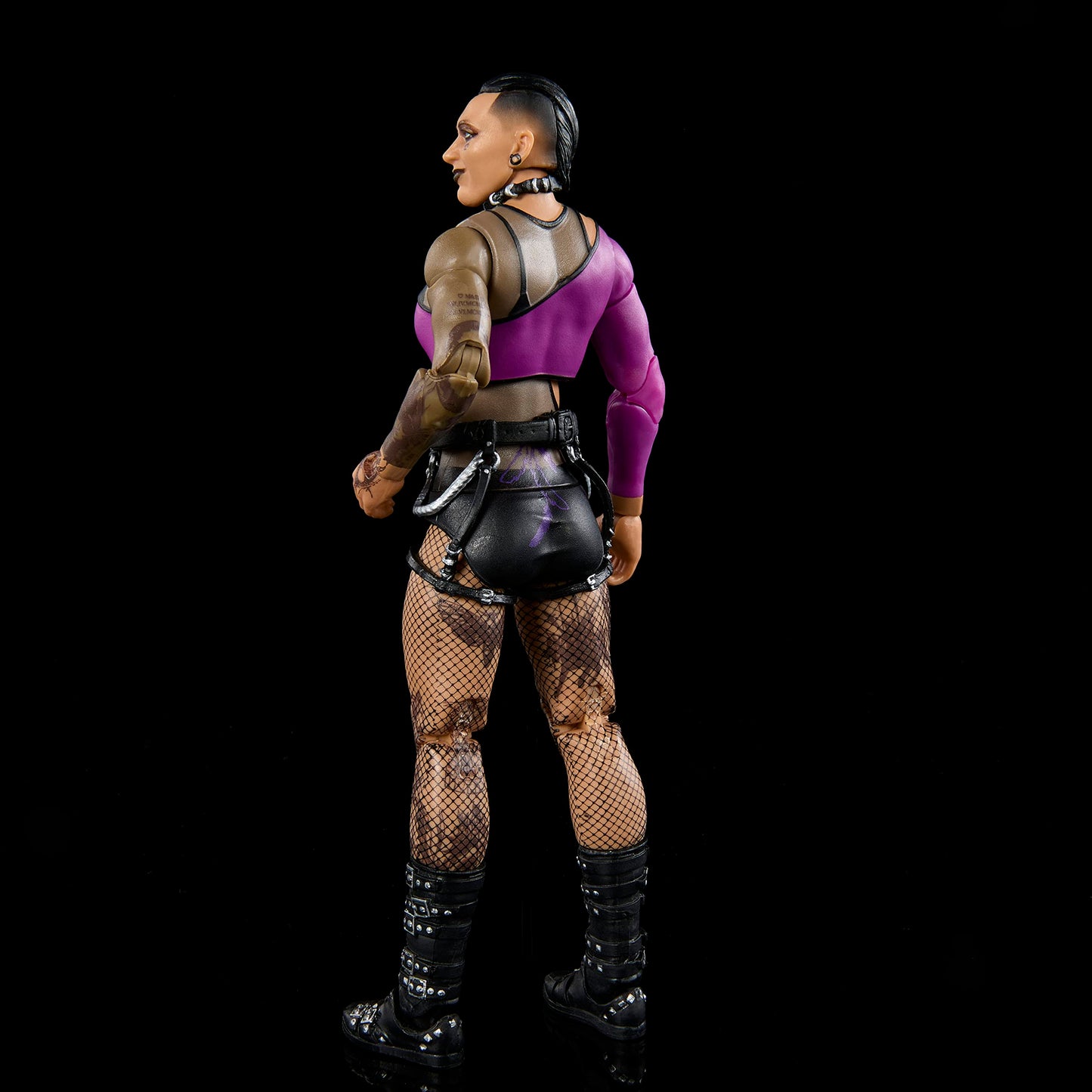 Mattel WWE Rhea Ripley Elite Collection Action Figures, Deluxe Articulation & Life-like Detail with Iconic Accessories, 6 in