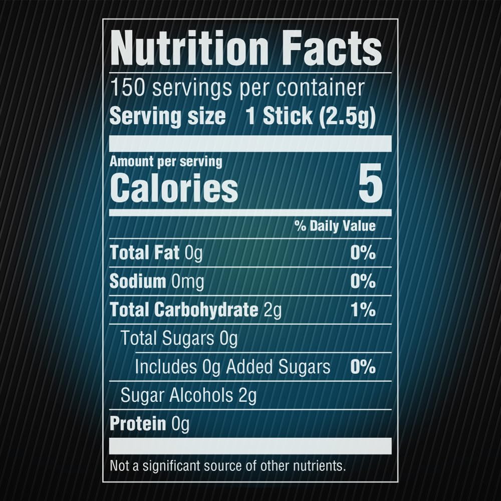 5 GUM Peppermint Cobalt Sugar Free Chewing Gum Bulk, 15 Sticks (Pack of 10)