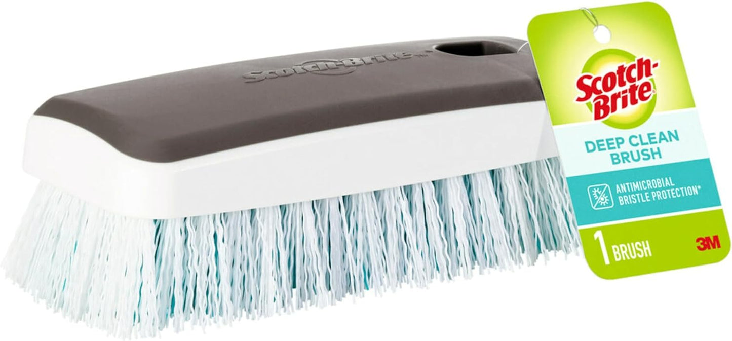 Scotch-Brite Deep Clean Brush, For Tile Floors and Walls, Shower Doors, Tubs, and More