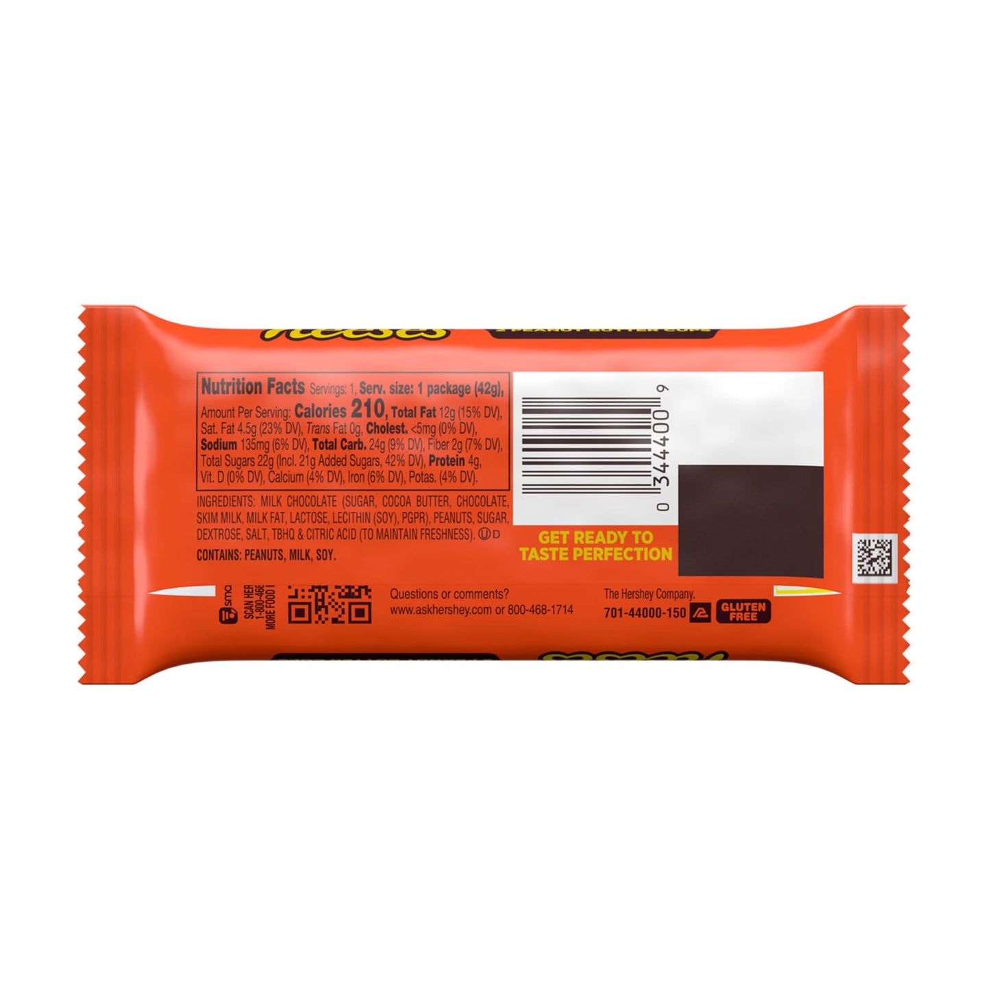 REESE'S Milk Chocolate Peanut Butter Cups, Easter Candy Packs, 1.5 oz (36 Count)